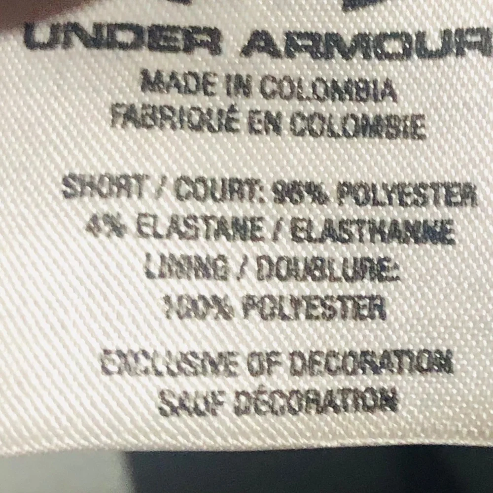 Under Armour Performance Khaki Athletic Shorts - Picture 4 of 5